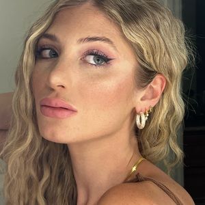 Gold and silver hoop